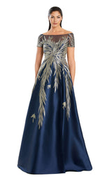 1 of 7 Alexander by Daymor 3096S25 Navy/Gold