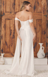 6 of 6 Nox Anabel E1043W Dress White