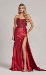 5 of 11 Nox Anabel E1174 Burgundy