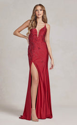 1 of 10 Nox Anabel E1206 Burgundy