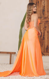 20 of 20 Nox Anabel E1237 Dress Neon Orange