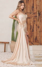 4 of 7 Nox Anabel E1239 Dress Champagne