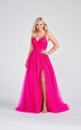1 of 9 Ellie Wilde EW122014 Fuchsia