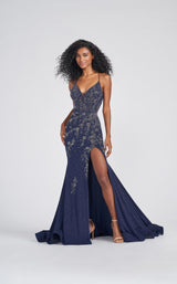 1 of 6 Ellie Wilde EW122028 Navy/Gunmetal