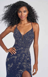 5 of 6 Ellie Wilde EW122028 Navy/Gunmetal