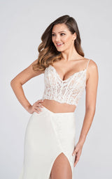 5 of 6 Ellie Wilde EW122043 Pearl-White