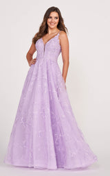 1 of 7 Ellie Wilde EW34051 Lavender