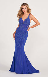 3 of 7 Ellie Wilde EW34076 Royal Blue