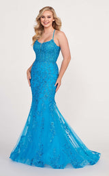 1 of 8 Ellie Wilde EW34090 Ocean Blue