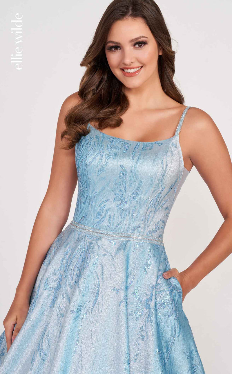 Ellie Wilde EW34106 Ice Blue