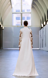 2 of 2 Edward Arsouni Couture 1001 Ivory
