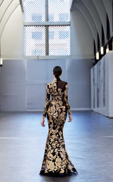 2 of 2 Edward Arsouni Couture 1002 Black