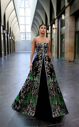 1 of 3 Edward Arsouni Couture 1005 Black