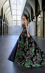2 of 3 Edward Arsouni Couture 1005 Black
