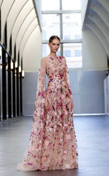 1 of 2 Edward Arsouni Couture 1007 Pink