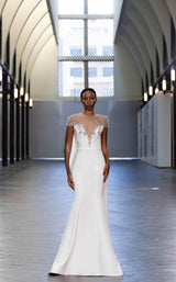 1 of 2 Edward Arsouni Couture 1008 Ivory