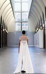 2 of 2 Edward Arsouni Couture 1008 Ivory
