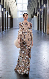 1 of 2 Edward Arsouni Couture 1009 Multi