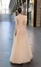 2 of 2 Edward Arsouni Couture 1010 Nude