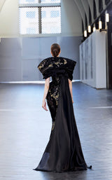 2 of 2 Edward Arsouni Couture 1011 Black