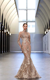 1 of 2 Edward Arsouni Couture 1014 Gold