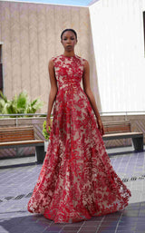 2 of 4 Edward Arsouni Couture 967 Red