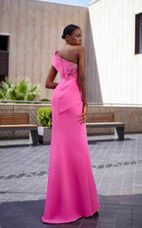 2 of 2 Edward Arsouni Couture 973 Magenta