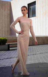 2 of 5 Edward Arsouni Couture 978 Nude