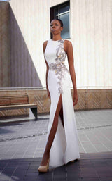 1 of 2 Edward Arsouni Couture 984 Ivory