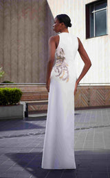 2 of 2 Edward Arsouni Couture 984 Ivory