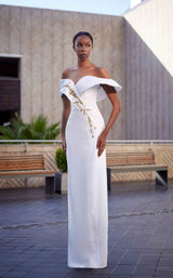 1 of 2 Edward Arsouni Couture 985 Ivory