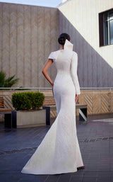 3 of 3 Edward Arsouni Couture 987 Ivory
