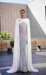 1 of 2 Edward Arsouni Couture 988 Ivory