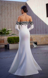 2 of 2 Edward Arsouni Couture 989 Ivory