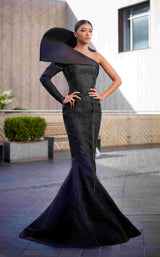 1 of 2 Edward Arsouni Couture 990 Black