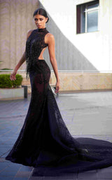 2 of 3 Edward Arsouni Couture 991 Black
