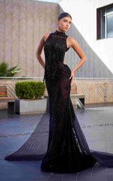 1 of 3 Edward Arsouni Couture 991 Black