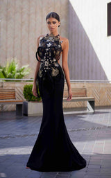 1 of 2 Edward Arsouni Couture 993 Black