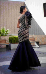 2 of 2 Edward Arsouni Couture 995 Black