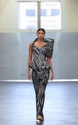 1 of 2 Edward Arsouni Couture 996 Black