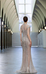 2 of 2 Edward Arsouni Couture 998 Nude