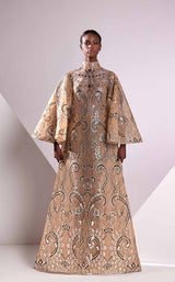 1 of 3 Edward Arsouni Couture FW24913 Nude/Silver
