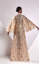 3 of 3 Edward Arsouni Couture FW24913 Nude/Silver