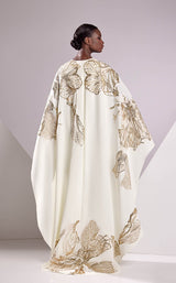 2 of 2 Edward Arsouni Couture FW24914 Ivory/Gold
