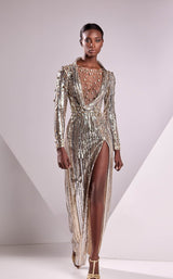 1 of 2 Edward Arsouni Couture FW24917 Silver