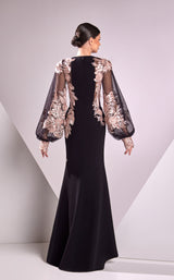 2 of 2 Edward Arsouni Couture FW24930 Black-Pink