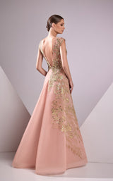 2 of 2 Edward Arsouni Couture FW24934 Pink/Gold