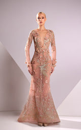 1 of 2 Edward Arsouni Couture FW24935 Pink/Silver