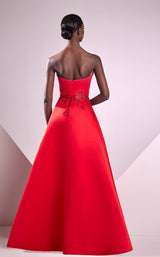 2 of 2 Edward Arsouni Couture FW24936 Red