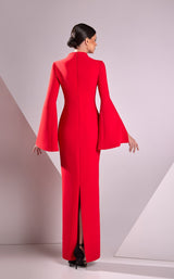 2 of 2 Edward Arsouni Couture FW24937 Red